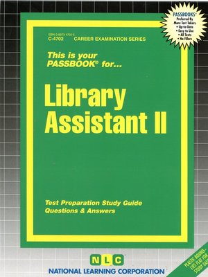 cover image of Library Assistant II